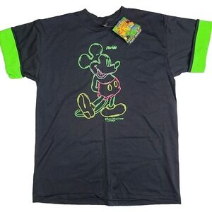 Vintage Sherry's Best Florida Walt Disney‎ Mickey Mouse T-Shirt Size XL